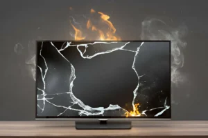 داغ کردن تلویزیون از علت تا راه حل